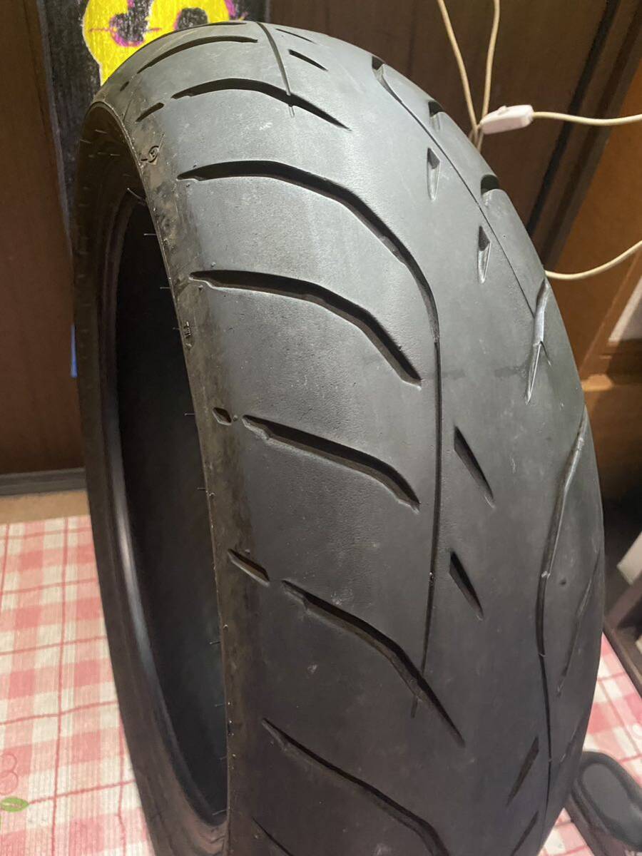 中古MCタイヤ DUNLOP SPORTMAX ROADSMARTⅣ 180/55ZR17 ダンロップ スポーツマックス ロードスマート4 180 55 17 1520 M3067の画像5