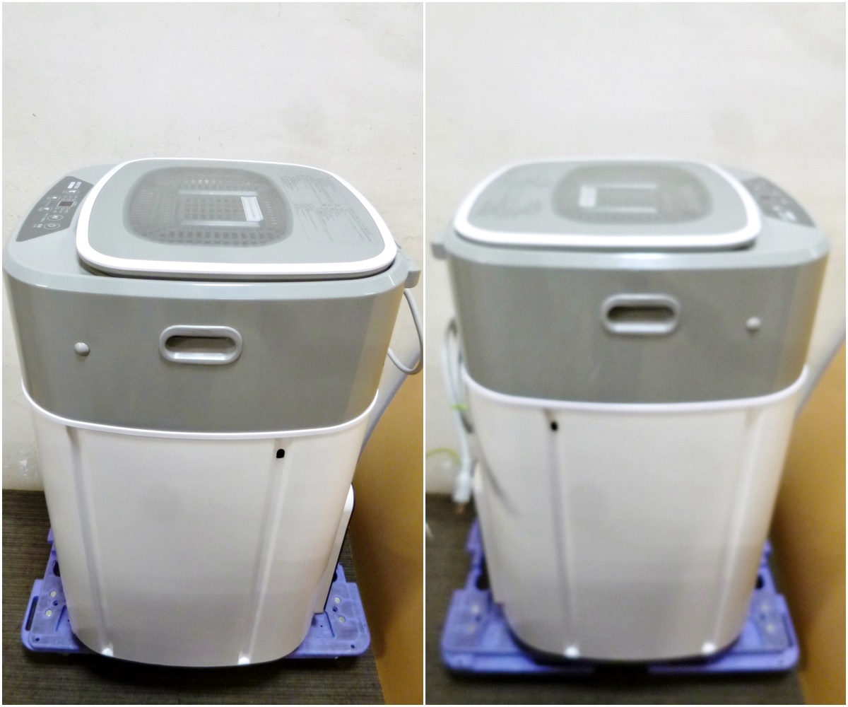 BESTEK 3.8㎏全自動洗濯機 BTWA01 動作良好 2019年製 一人暮らし 小型 抗菌パルセーター 小型 コンパクト べステックの画像2