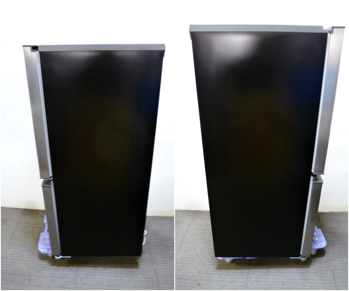 【 高年式 2023年製 】【 3ヵ月保証 】2ドア 冷蔵庫 135L AQR-14N-S 動作良好 引き出し冷凍 耐熱100℃ テーブル AQUAの画像2