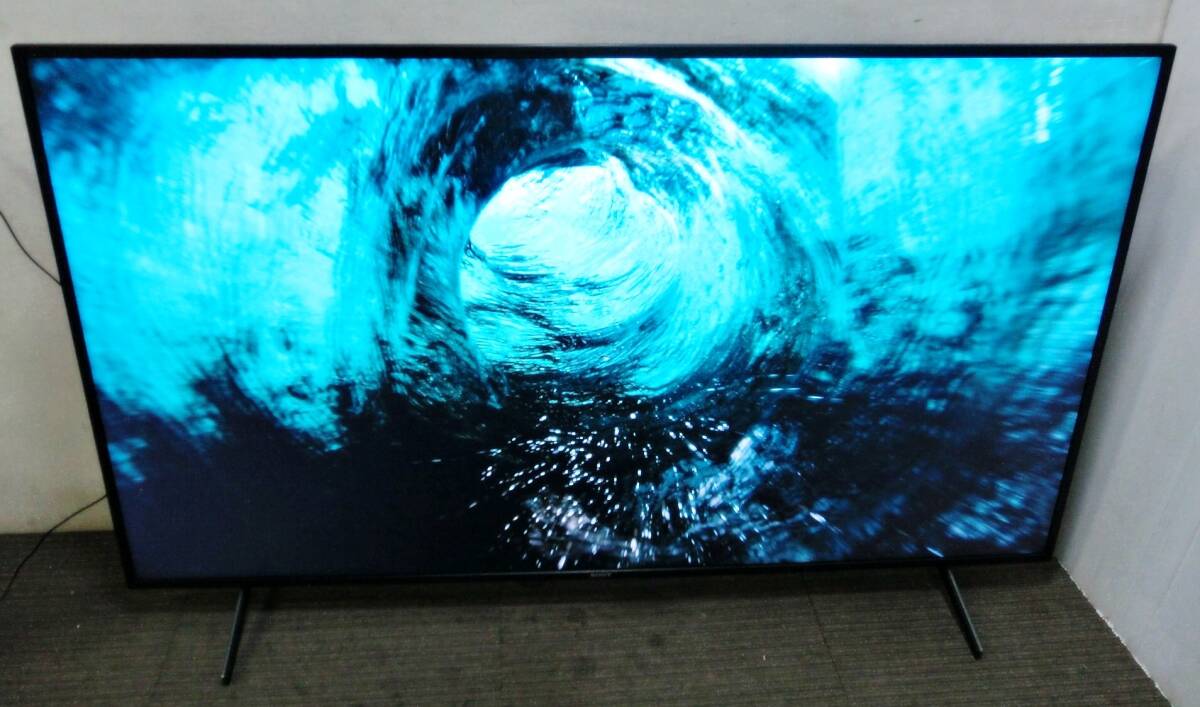 高年式 2020年製！ SONY 65型 4K 液晶テレビ KJ-65X8000H 動作良好 Android TV Alexa 65インチ ソニー 引き取り歓迎の画像6