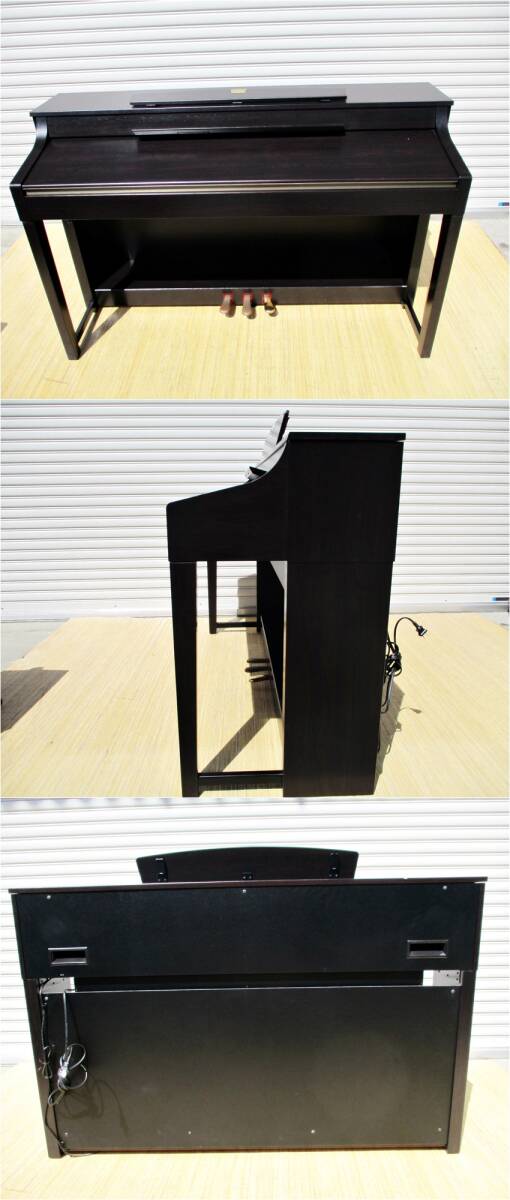 YAMAHA 電子ピアノ Clavinova CLP-370 動作良好 88鍵 鍵盤楽器 クラビノーバ ヤマハの画像3