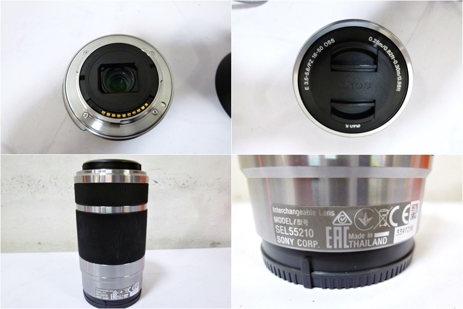 SONY беззеркальный однообъективный камера α6000 ILCE-6000Y SEL55210 работа хороший двойной zoom линзы комплект штатив сумка комплект Sony 