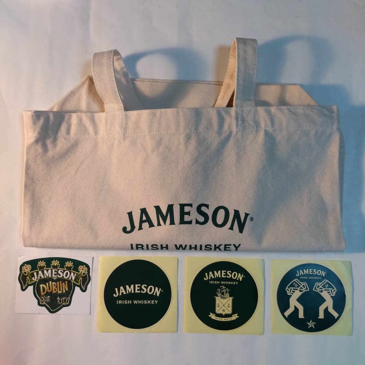 JAMESON(ジェムソン)トートバッグ＆ステッカーセット_画像1