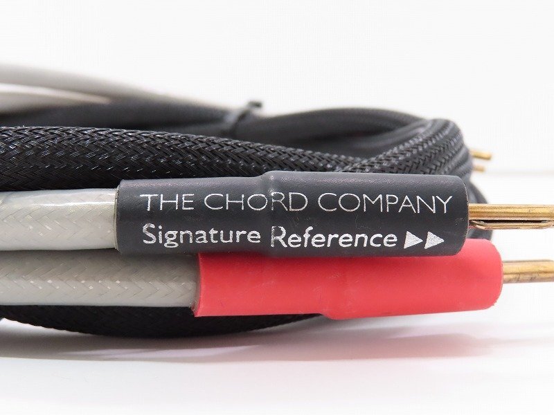 ▲▽CHORD Signature Reference スピーカーケーブル 2本 1.5m コード△▼013859005△▼の画像6