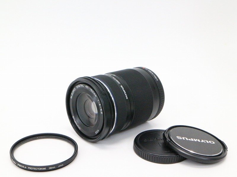 ●○【良品】OLYMPUS M.ZUIKO DIGITAL ED 40-150mm F4.0-5.6 R カメラレンズ マイクロフォーサーズ オリンパス○●020896002○●の画像1