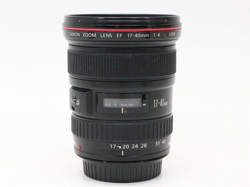 ●○Canon EF 17-40mm F4 L USM カメラレンズ 広角 ズーム EFマウント キャノン○●019585005J○●の画像3