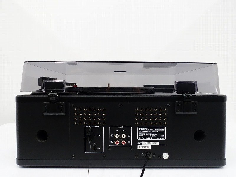 ■□TEAC LP-R550USB ターンテーブル/カセットプレーヤー付CDレコーダー ティアック□■019592007-2□■の画像5