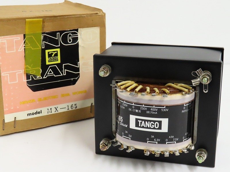 Yahoo!オークション - TANGO MX-165 電源トランス 1個 タンゴ 元 Yahoo!オークション - TANGO MX-165 電源トランス 1個 タンゴ 元