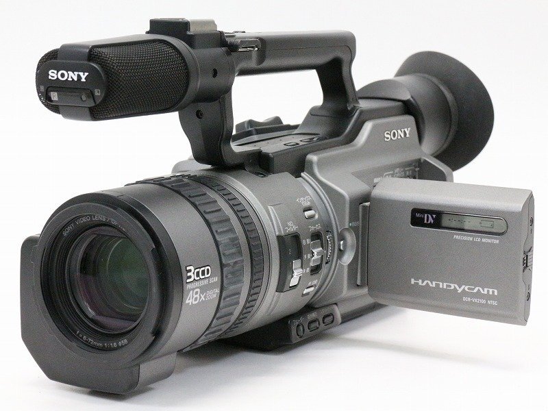 ●○SONY Handycam DCR-VX2100 デジタルビデオカメラ ハンディカム ソニー○●019585036J○●の画像2