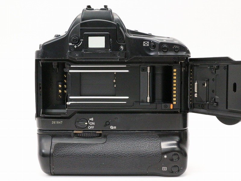 ●○Canon EOS-1V HS(EOS-1V/PB-E2) フィルム 一眼レフカメラ ボディ パワードライブブースター EFマウント キャノン○●019585037○●_画像9