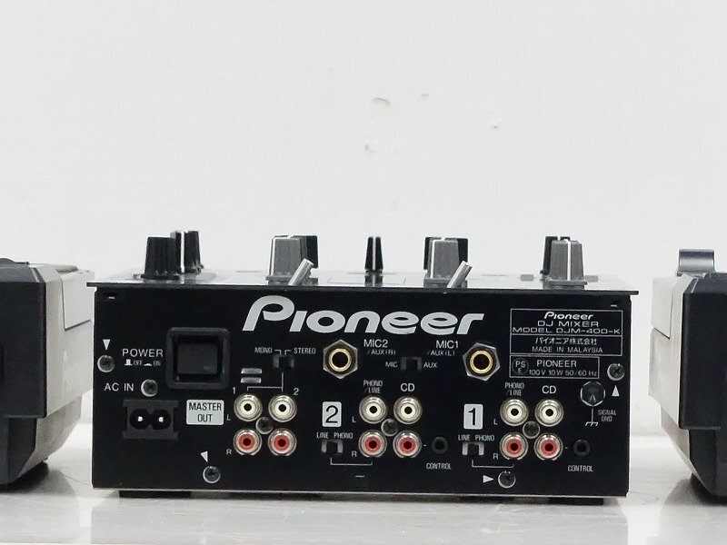 ^vPioneer CDJ-400-K/DJM-400-K Limited DJ для CD плеер / миксер шт. число ограниченная модель Pioneer жесткий чехол есть ^V021074001m^V