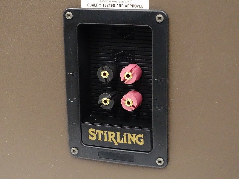 ■□【全国発送可】TANNOY Stirling/TW/STD-1 スピーカーペア スタンド付 タンノイ 元箱付□■018649001m-4□■の画像7