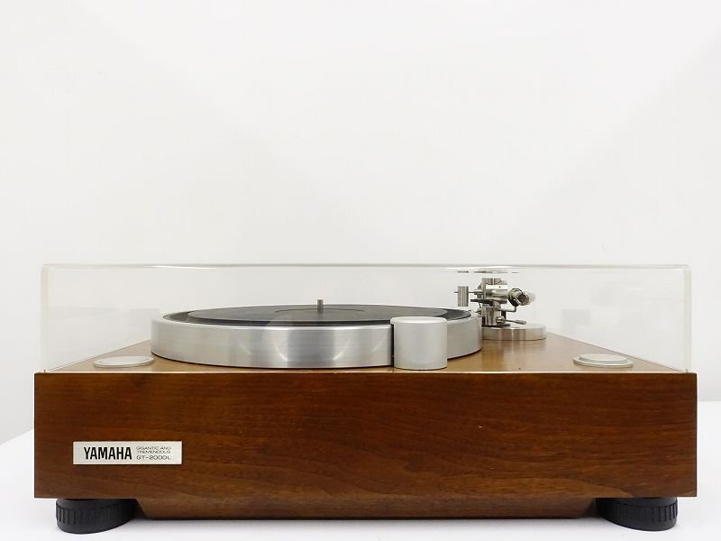 ■□YAMAHA GT-2000L/Fidelity-Research FR-64S レコードプレーヤー トーンアーム付 ヤマハ□■019364002-2□■の画像2