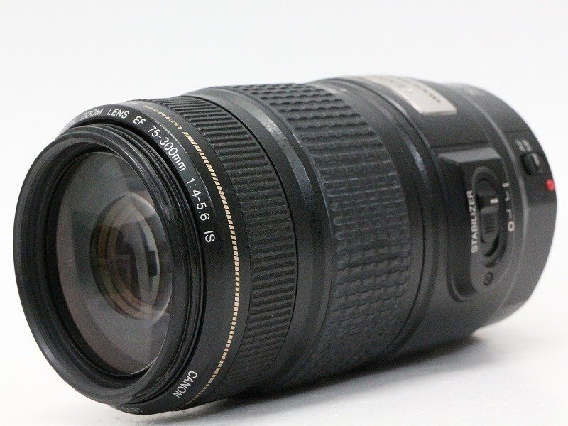 ●○Canon EF 75-300mm F4-5.6 IS USM カメラレンズ 望遠 ズーム EFマウント キャノン○●021169002○●の画像2