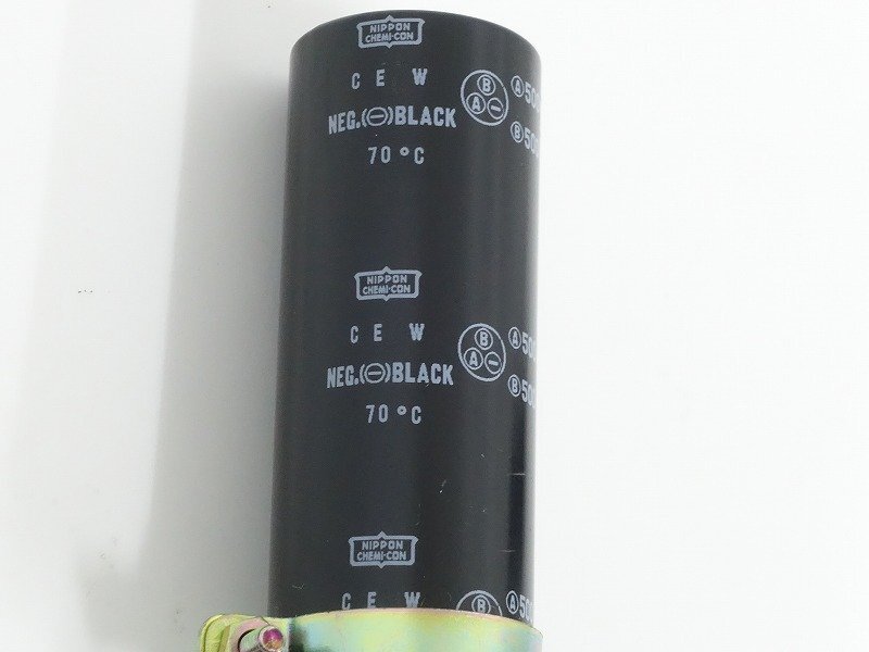 ■□NIPPON CHEMI-CON 500V 22μF/500V 100μF 電解コンデンサー 5本 日本ケミコン□■020214064J□■の画像8