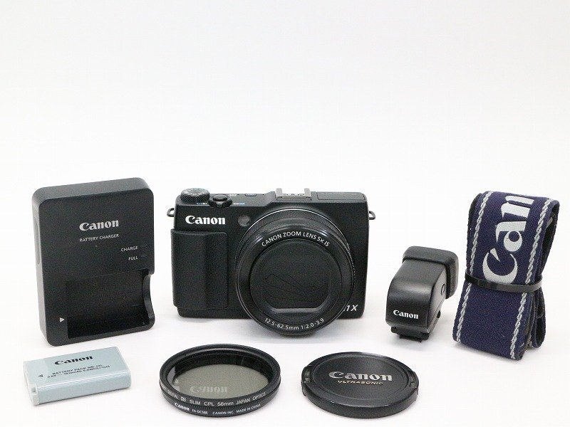●○【良品】Canon PowerShot G1 X MarkII コンパクトデジタルカメラ Mark2 キャノン○●020868001○●の画像1