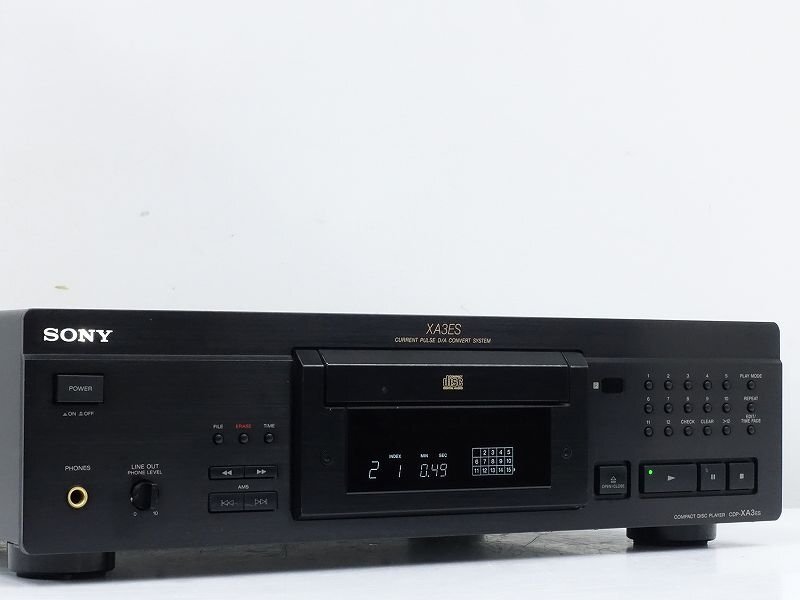 #*SONY CDP-XA3ES CD player Sony *#240417001J*#