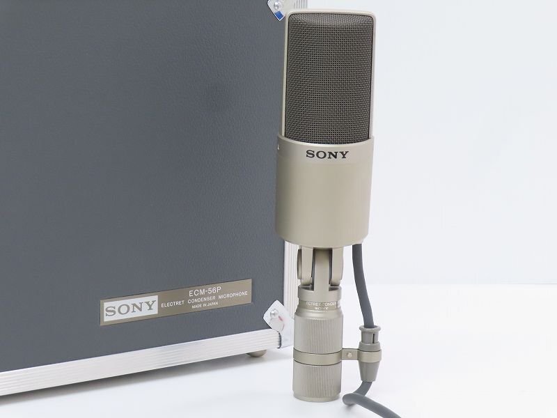 #*SONY ECM-56P конденсаторный микрофон Sony кейс / оригинальная коробка есть *#025500001m*#