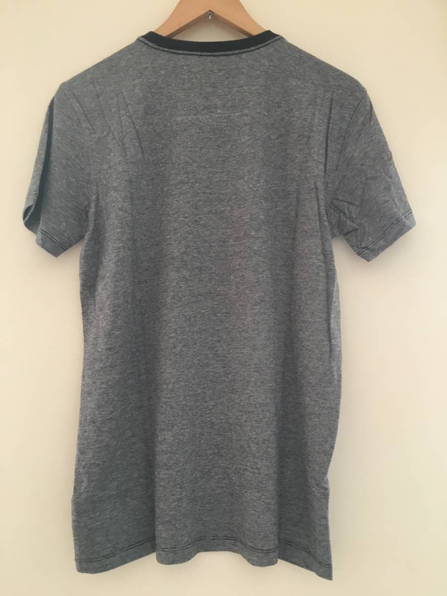 セール! 正規品 本物 新品 アメリカンイーグル クール! ブラックストライプ Tシャツ AMERICAN EAGLE ワイルド オシャレ! XS ( S_画像3