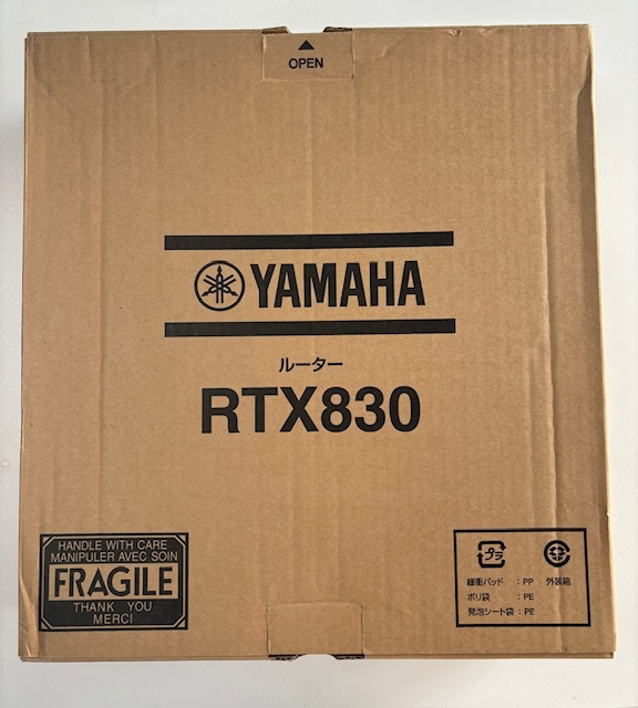 【付属品充実 1年保証 送料無料 ファー ムウェア最新 】 YAMAHA RTX830_画像1