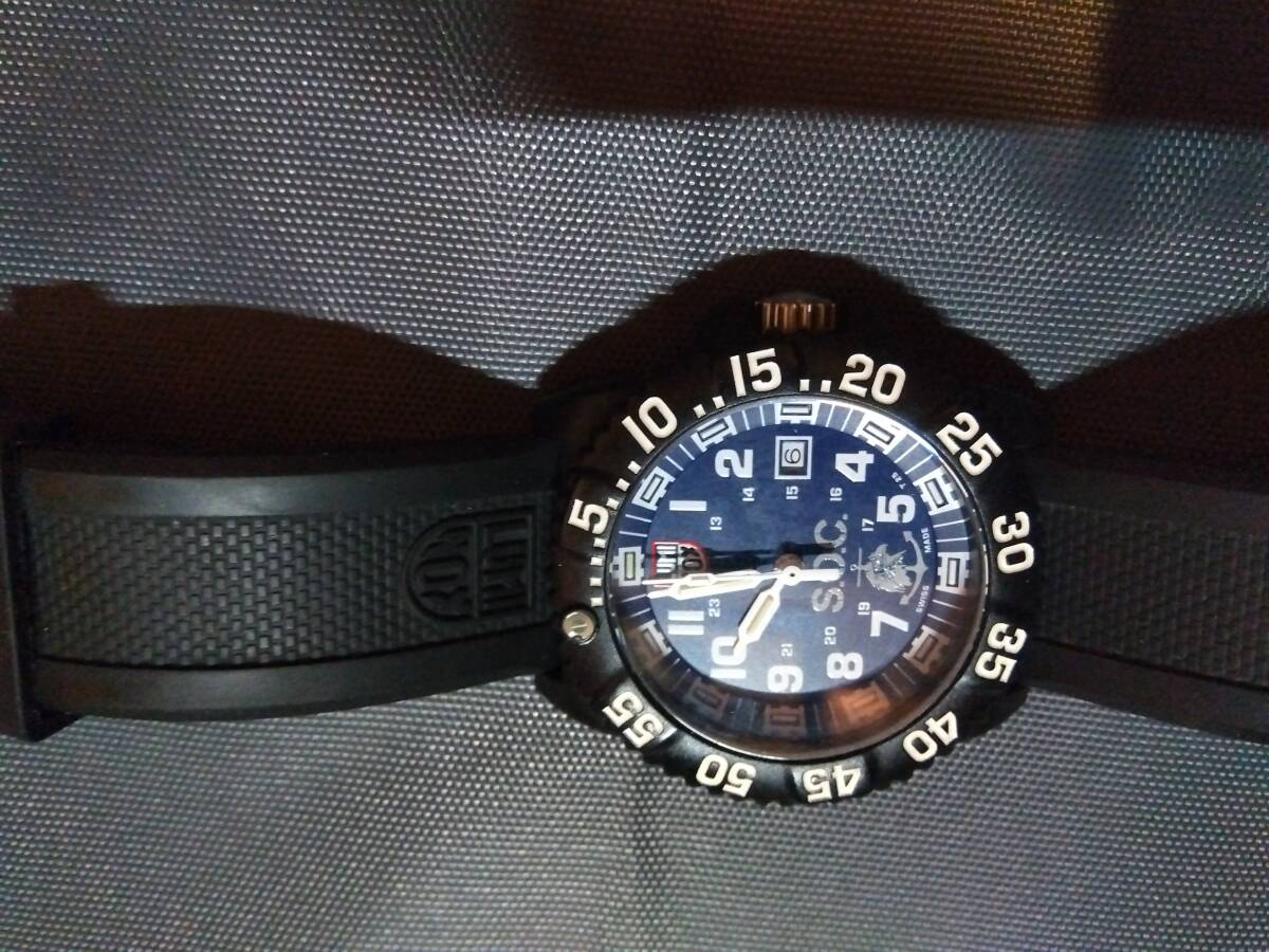 LUMINOX ルミノックス 3050シリーズ メンズ 腕時計 中古美品 送料込みの画像3