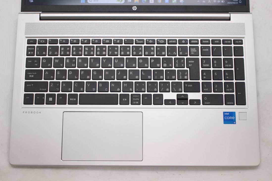 訳有 フルHD 15.6型 HP ProBook 450 G8 Windows11 11世代 i5-1135G7 8GB NVMe 256GB-SSD カメラ 無線 Office付 中古パソコン 管:0954vの画像6