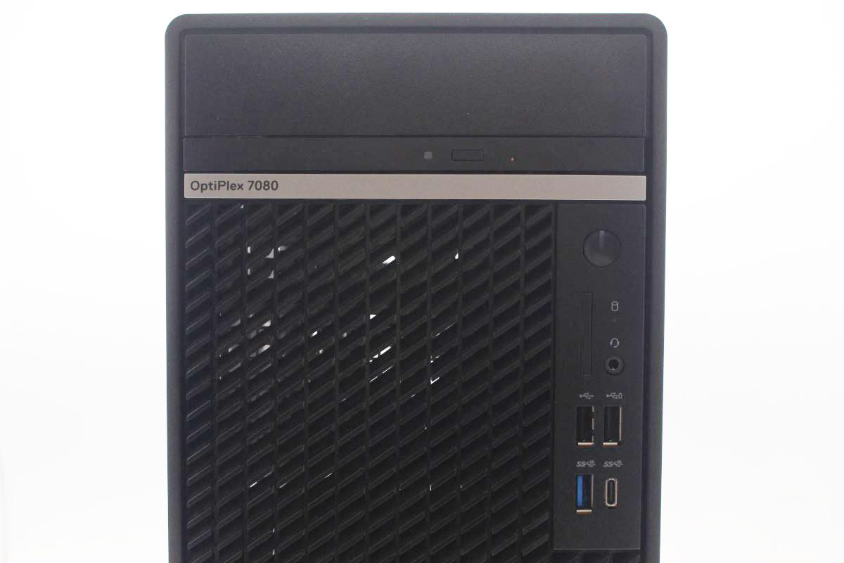 美品 DELL OptiPlex 7080 Tower Windows11 8コア 10世代 i7-10700 8GB NVMe 256GB-SSD NVIDIA GT 730 Office付 中古パソコン 管:1709h_画像2