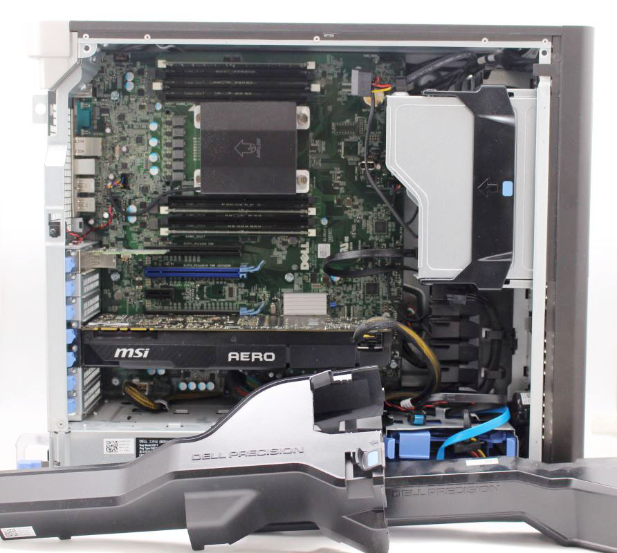 ゲーミングPC 良品 DELL Precision T5810 Tower Windows11 12コア Xeon E5-2650v4 48GB 512GB-SSD NVIDIA GTX 1080 Office付 管:1358h_画像6