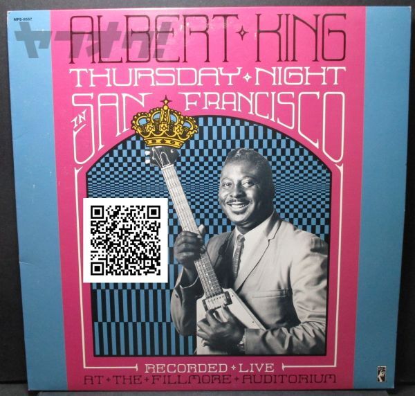 レア盤-Blues-USオリジナル★Albert King - Thursday Night In San Francisco[LP, '90:Stax MPS-8557]_画像1