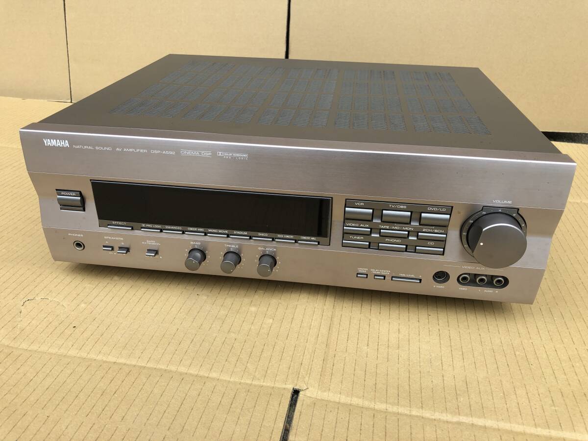 ★送料込！動画有 YAMAHA AVアンプ　DSP-A592 アンプ プリメインアンプ ヤマハ_画像1