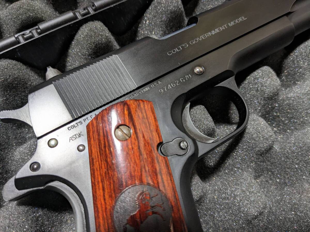 WA Western arm z Colt MkIV серии 70 WA40 anniversary commemoration Ultimate коллекция SCW3 газ свободный затвор Government 