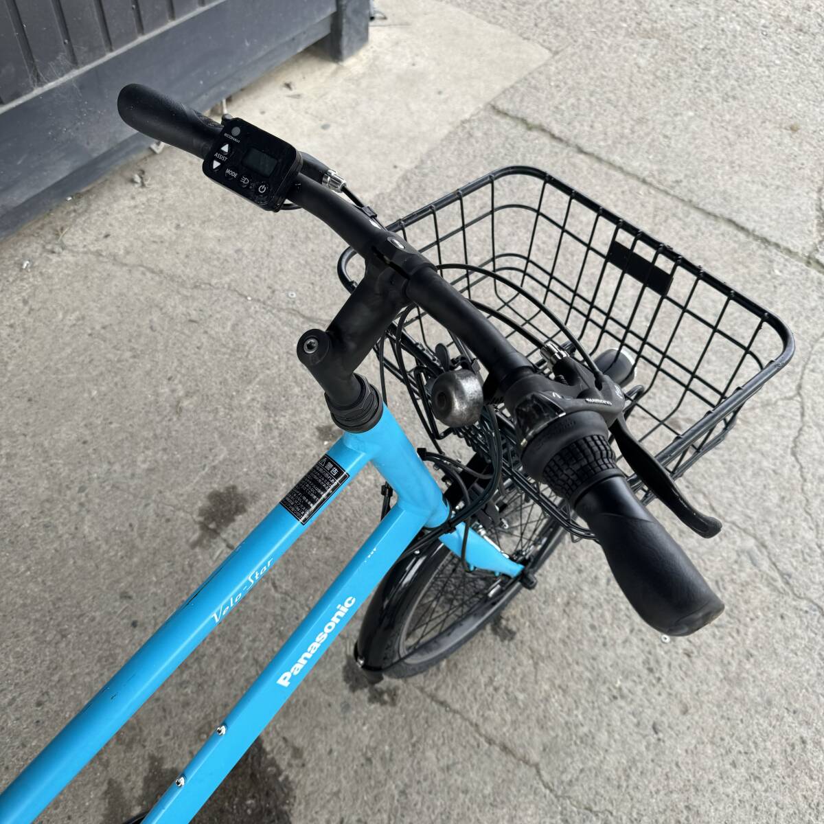 (S)* Gifu departure ^Panasonic Velo-Star/ electric bike /20 -inch /7 step shifting gears / charger less / battery 12Ah/ mileage verification / crime prevention equipped / present condition goods R6.4/29
