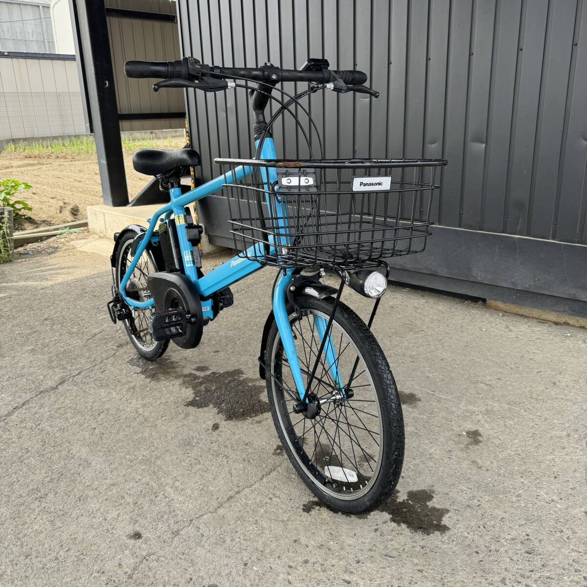 (S)* Gifu departure ^Panasonic Velo-Star/ electric bike /20 -inch /7 step shifting gears / charger less / battery 12Ah/ mileage verification / crime prevention equipped / present condition goods R6.4/29