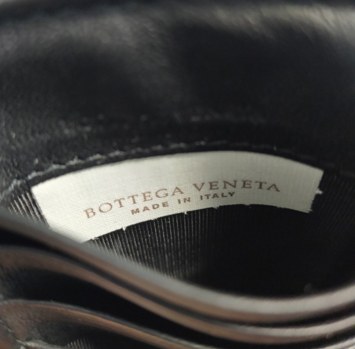 美品 ボッテガヴェネタ コインケース カードケース 名刺入れ  イントレチャート BOTTEGA VENETA 小銭入れの画像10