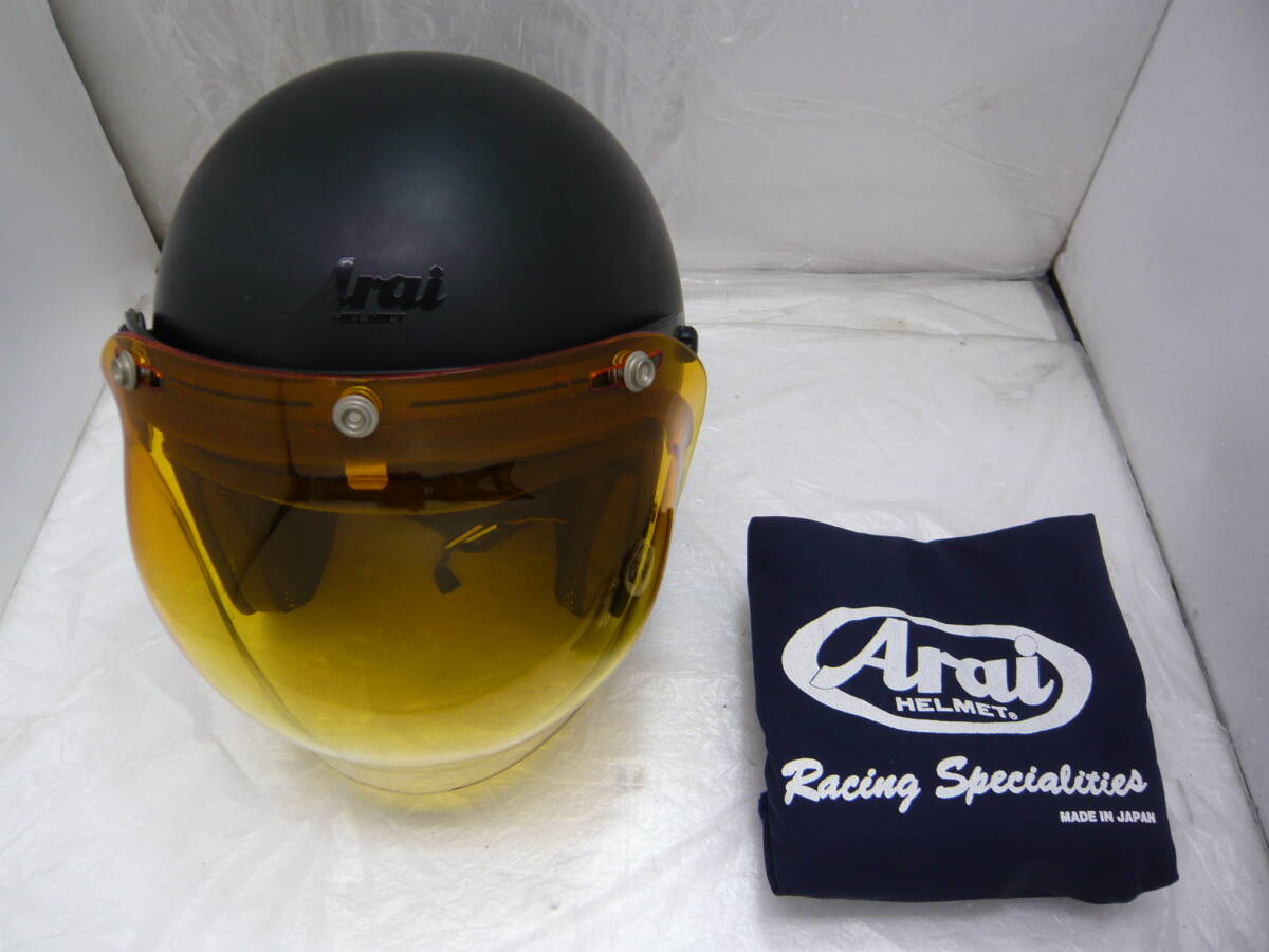 ☆ 株式会社アライヘルメット Arai HELMET ジェット ヘルメット Classic SW 日本製 MADE IN JAPAN 55・56CM ☆の画像1