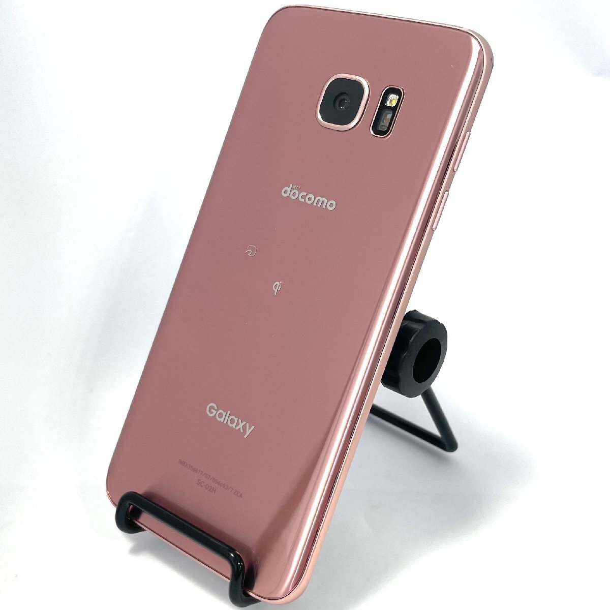 1円～【中古ワケあり品】Galaxy S7 edge SC-02H　docomo端末　Samsung　SIMロック解除済み　〇判定　液晶漏れ_画像2