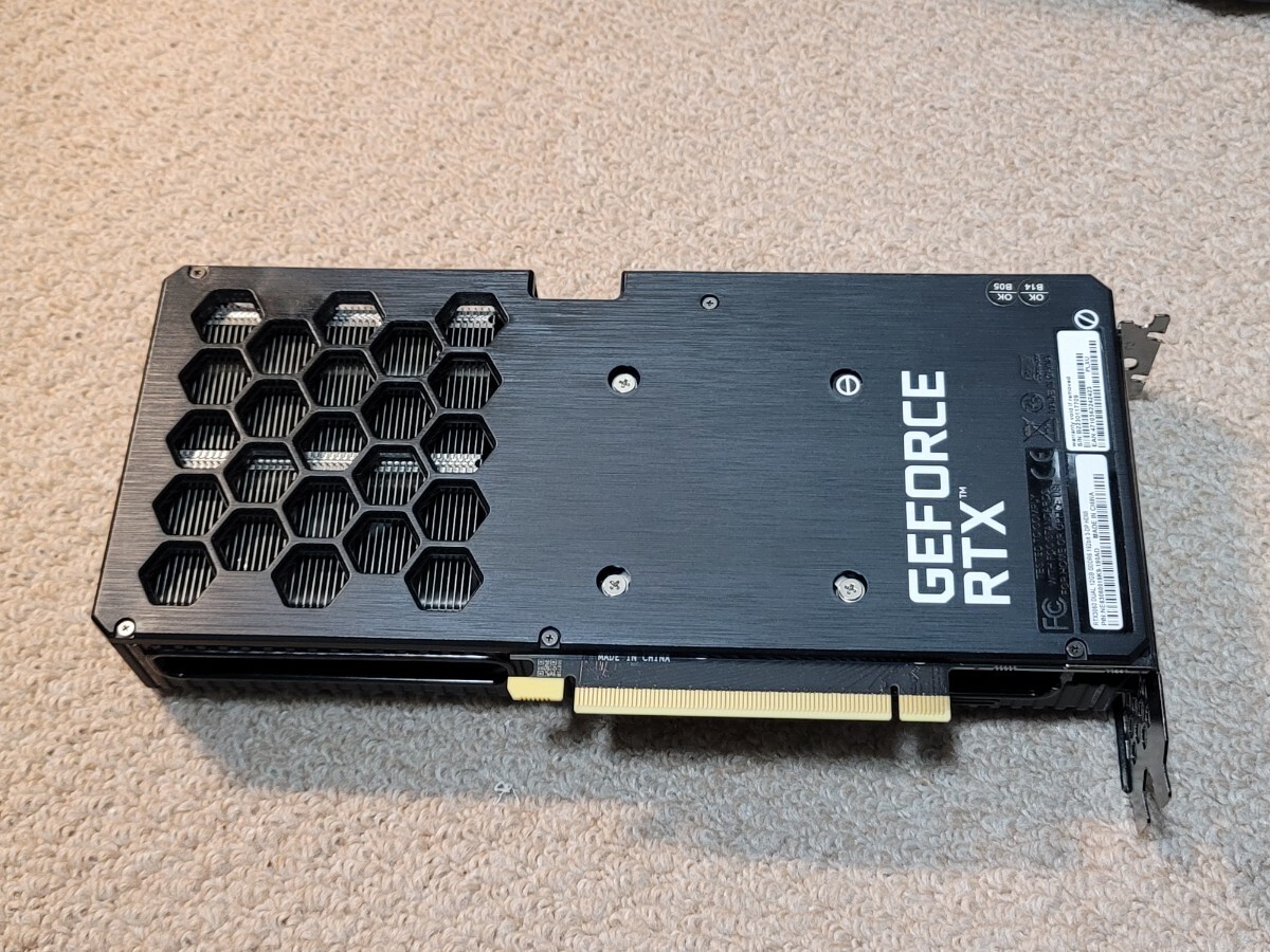 GeForce 3060 12GB Palit 美品の画像1