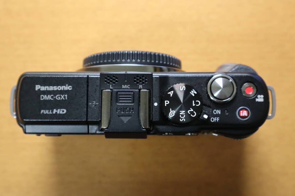 Panasonic パナソニック DMC-GX1 ボディ エスプリブラックの画像5