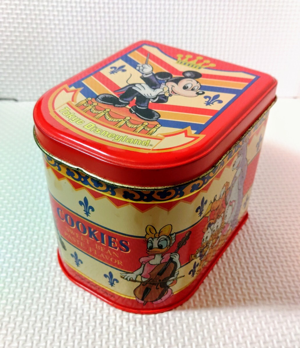 1991年ごろ 東京ディズニーランド クッキー缶（空き缶）管Bの画像1