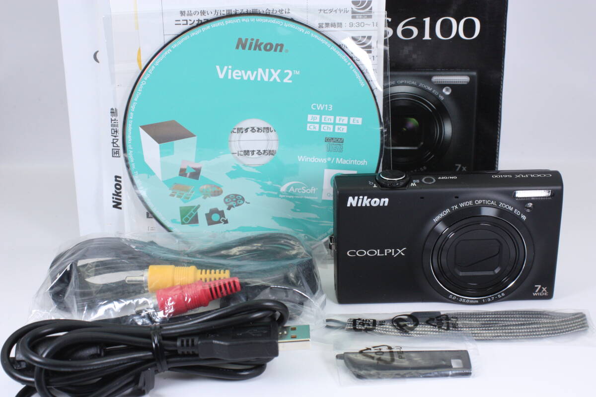 6800円 NIKON COOLPIX S6100 夜撮りキレイテクノロジー搭載/新品 6800円 NIKON COOLPIX S6100 夜撮りキレイテクノロジー搭載/新品