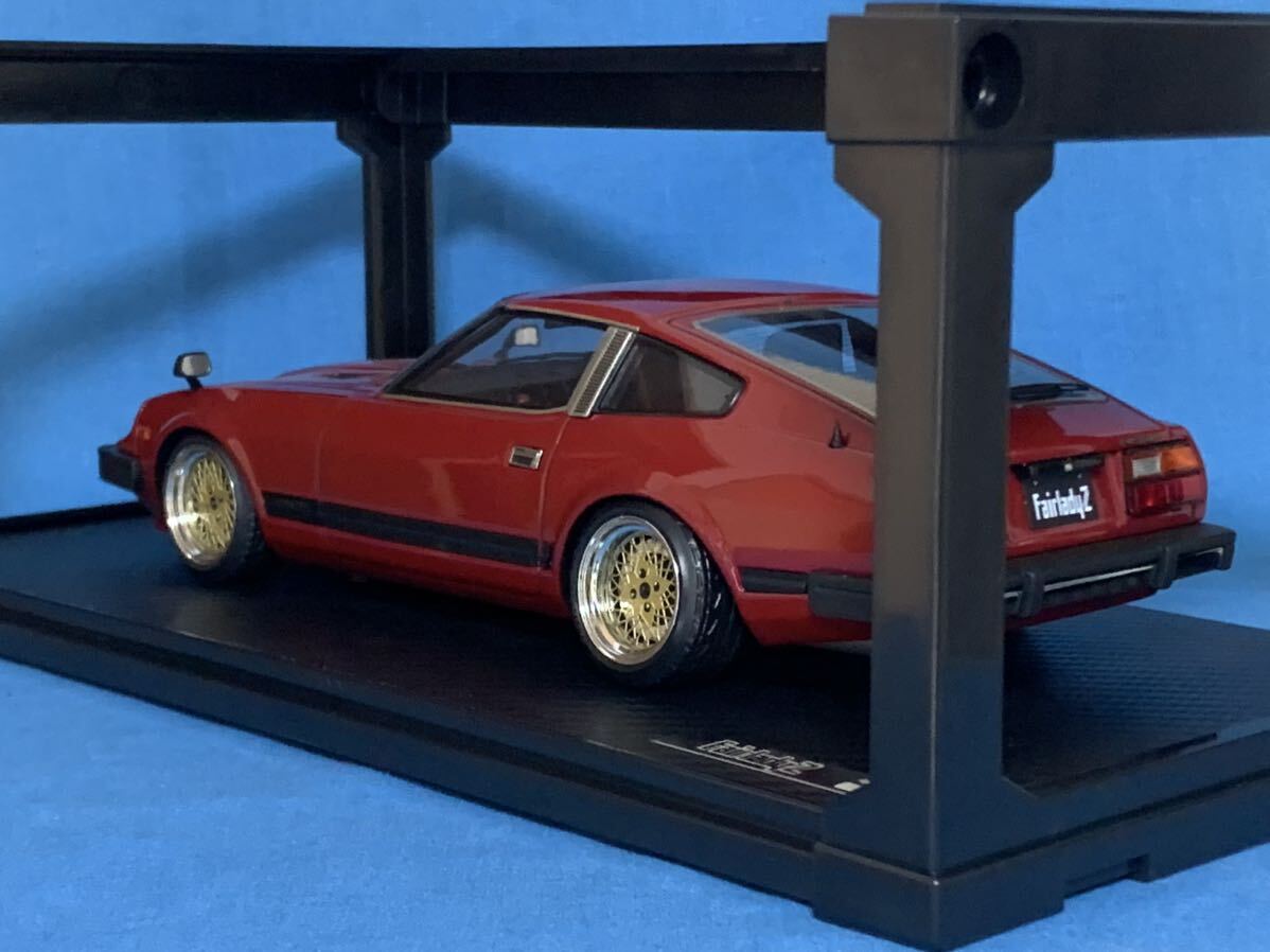 1/18 イグニッションモデル IG1970 日産 フェアレディZ S130 280Z 1円 1円〜 1円スタート 希少 絶版 入手困難 レア ワインレッド 280ZXの画像3