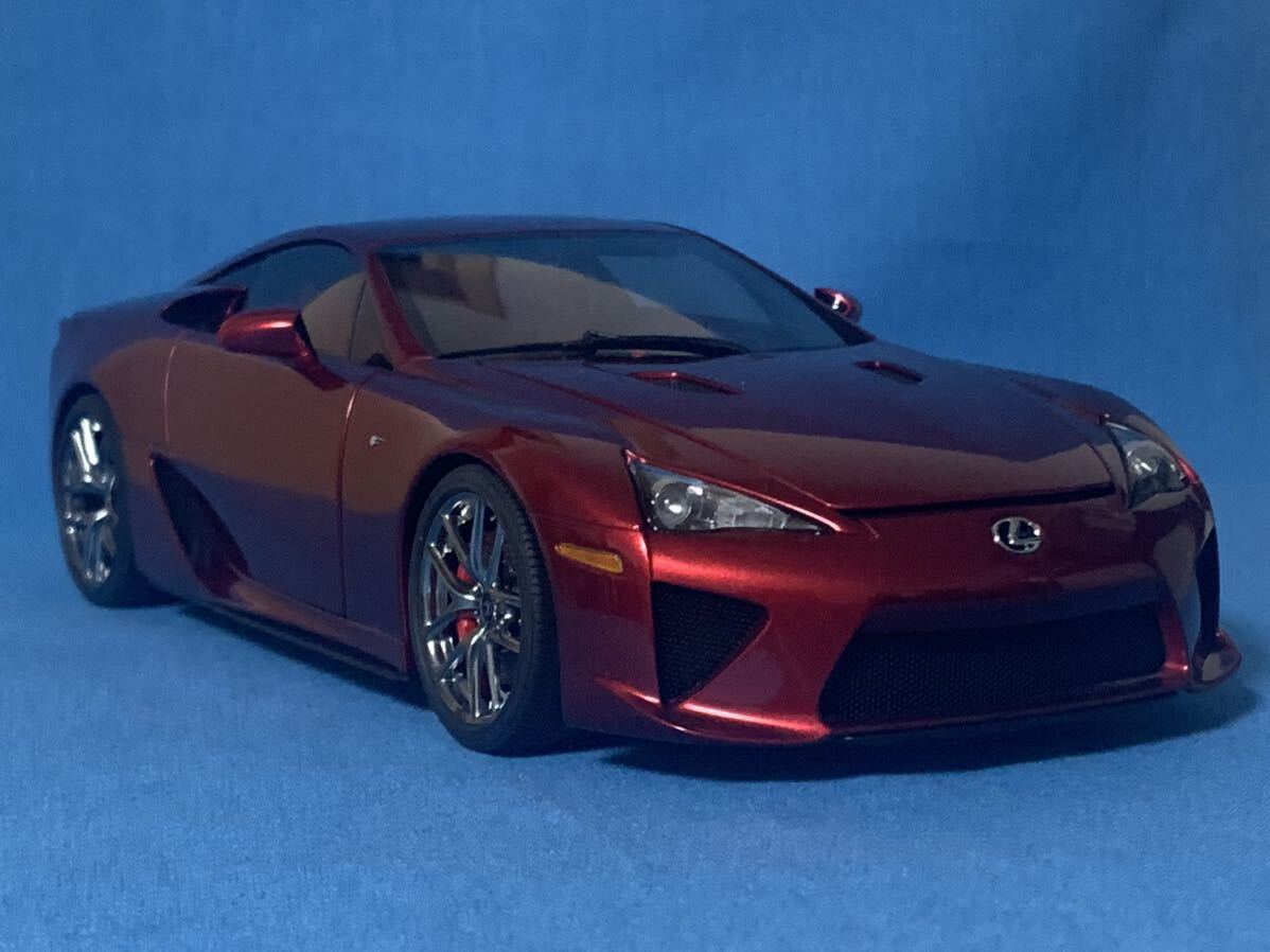 1/18 オートアート 78853 レクサス LFA LEXUS 1円 1円〜 1円スタート 絶版 入手困難 希少 レア パールレッド レッド_画像7