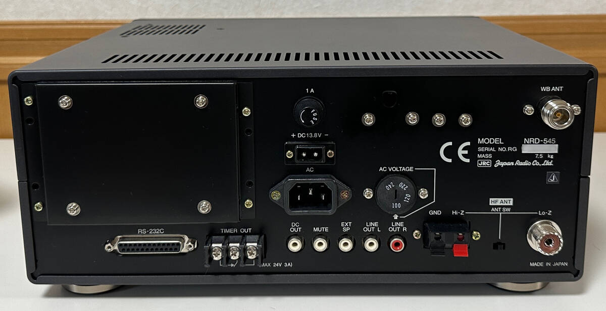 JRC NRD-545 BCL HF 短波 日本無線 NRD545 DSPレシーバー