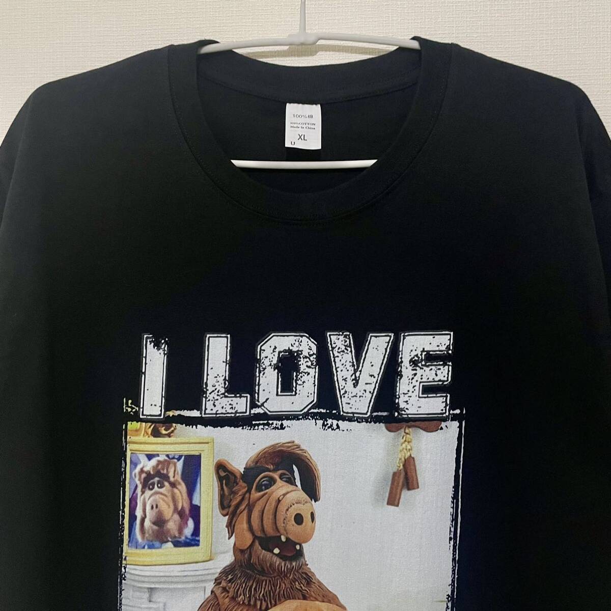 ALF Tシャツ アルフ Tee アメリカン XLサイズ ブラック アメカジ_画像3