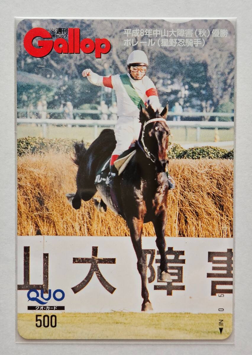 Gallop抽プレクオカード【中山大障害(秋)】ポレールの画像1