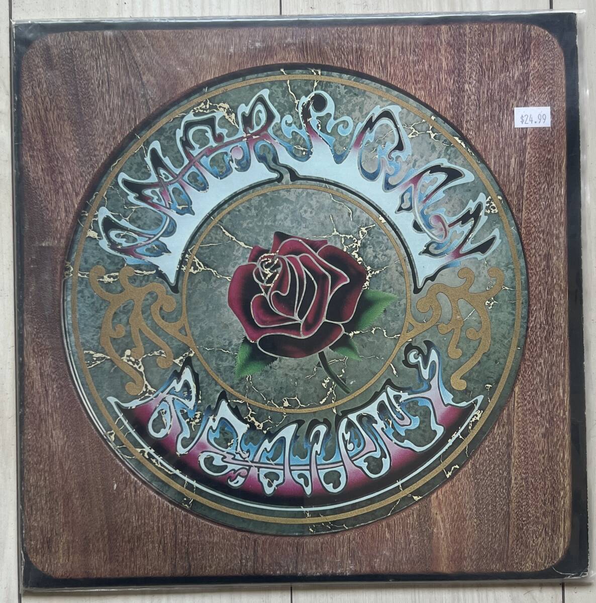 【US盤】Grateful Dead American Beauty 1975年 WS 1893 70年の5thアルバム グレイトフル・デッド_画像1