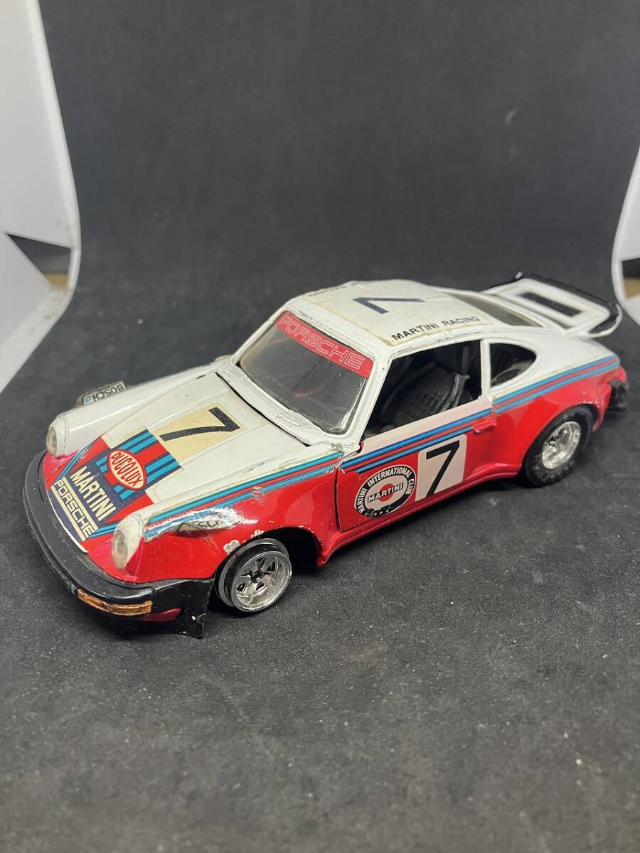 1円 希少 レア EIDAI 永大 PORSCHE ポルシェ 930 TURBO 1/28 ミニカー 玩具 おもちゃ レトロ ヴィンテージ コレクション 現状品 保管品_画像1