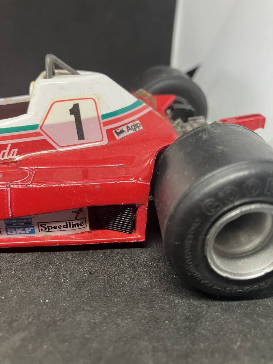 1円 希少 レア EIDAI 永大 FERRARI フェラーリ 312 T2 1/20 ミニカー 玩具 おもちゃ レトロ ヴィンテージ コレクション 現状品 保管品の画像10