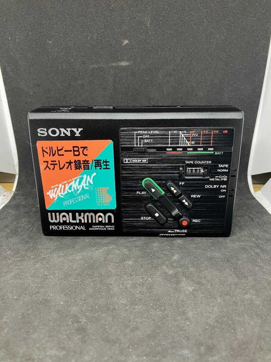 1円 希少 レア SONY ソニー WALKMAN ウォークマン PROFESSIONAL プロフェッショナル WM-D3 カセット プレーヤー レトロ コレクション_画像1