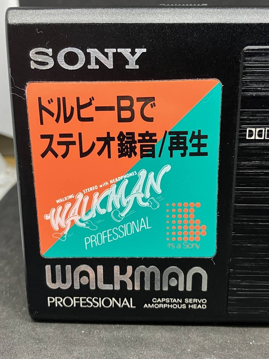 1 jpy rare rare SONY Sony WALKMAN Walkman PROFESSIONAL Professional WM-D3 cassette player retro collection 